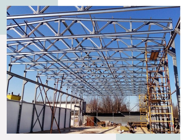 Строительство цехов в Электросталь от 608 руб. под ключ