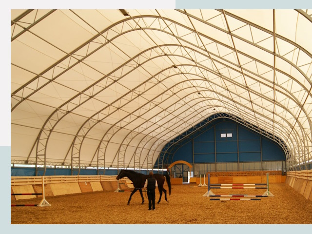 Строительство конных манежей в Электростали