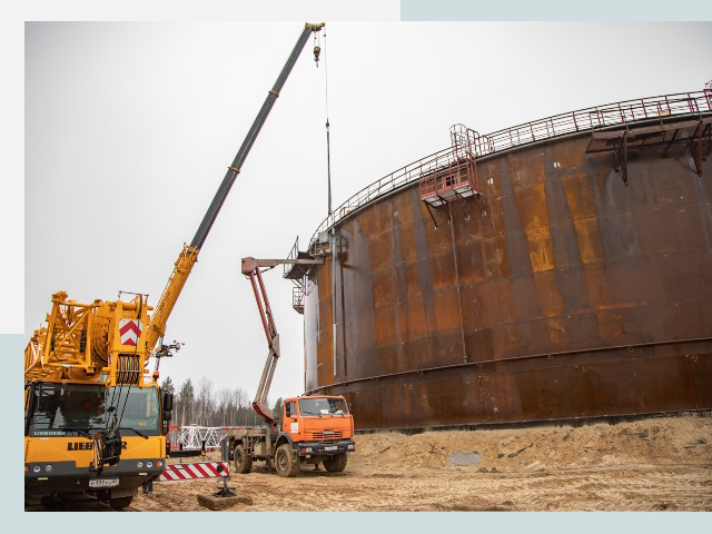 Монтаж резервуаров в Электростали от 608 руб. за м³