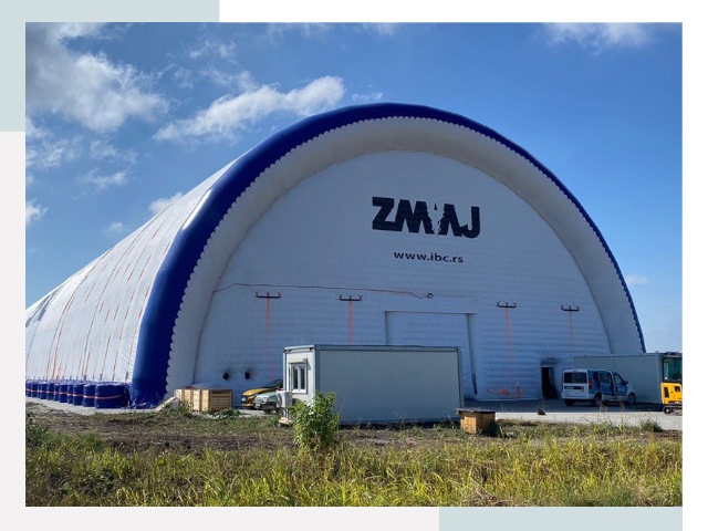 Брендирование ангаров в Электростали