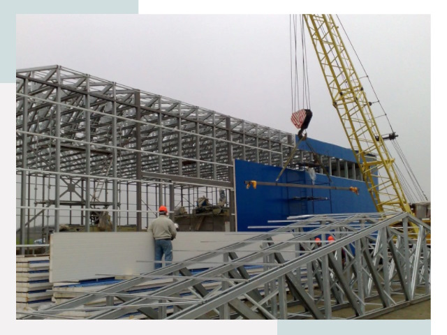 Монтаж ангаров в Электростали